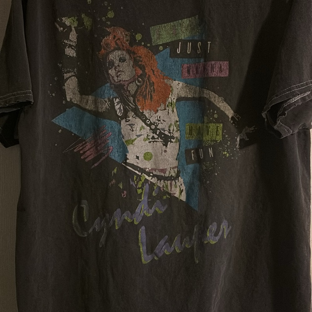 Girls Just Wanna Have Fun - Cyndi Lauper Tee Shirt